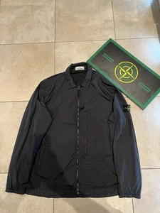 Black Stone Island Nylon Metal Overshirt XXL Mens - Picture 1 of 9