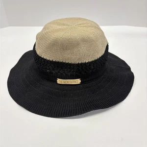 The North Face Women's Two-Tone Black and Tan Hat - Picture 1 of 3