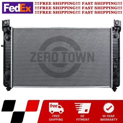 2370 34'' Radiator for For Chevy Silverado 1500 2500 Suburban Tahoe 4.8 5.3 6.0L - Image 1 of 4