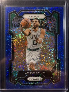 Panini Prizm #2 Blue Sparkle Prizm Jayson Tatum #12/144 Boston Celtics 2023 - Imagen 1 de 1