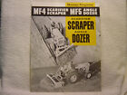 Massey Ferguson Mf 4 Scraper Mf 5 Dozer Brochure