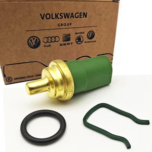 Original VW KÜHLMITTEL TEMPERATUR SENSOR Für Golf Passat Audi A3 A4 A6 TT Seat - Picture 1 of 8
