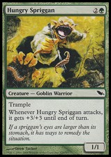Magic the Gathering MTG Hungry Spriggan (120) Shadowmoor   LP