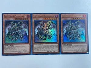 x3 Infernoid Seitsemas - BLTR-EN063 - Ultra Rare - 1st Edition Yu-Gi-Oh! M/NM - Picture 1 of 2