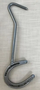 Horseshoe Fireplace Tool Western Decor Shows Damper Open or Closed Cowboy Style - Picture 1 of 6