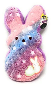 PEEPS 15” BRILLA EN LA OSCURIDAD PELUCHE CONEJITO NUEVO - Imagen 1 de 3
