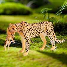Leopard Toy Figurine Wildlife Animal Statue for Educational Toys Cake Topper