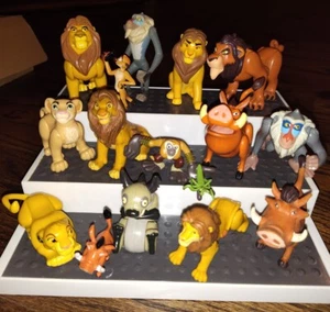 15 Vintage Disney's The Lion King PVC Action Figures Lot Simba Scar - Picture 1 of 3