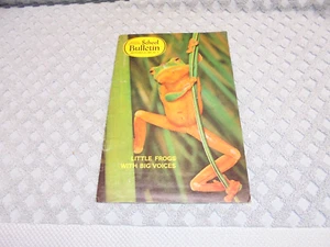 National Geographic School Bulletin September 1968 Little Frogs - Picture 1 of 4