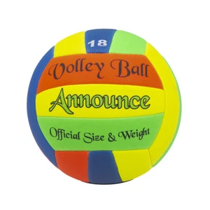 VOLLEYBALL INDOOR OUTDOOR SPORTS BEACH BALL VOLLEY BALL PU SIZE 4 SPORT - Picture 1 of 1