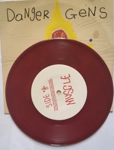 Danger Gens – Fireman limited edition Maroon 7" vinyl record 1995 indie rock - Picture 1 of 4