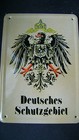 kaiserlichem Reichsadler -Deutsches Schutzgebiet -144mm x 10mm