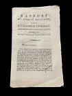 Military Recruitment Pamphlet, French Revolution  1790 Rare