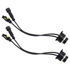2pcs D2S D4S HID Ballast AMP Wire Harness Adapter Holder Socket Plug Cable