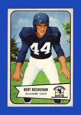 1954 Bowman Set-Break # 26 Bert Rechichar EX-EXMINT *GMCARDS* - Image 1 of 2