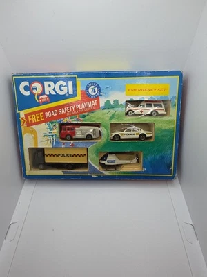 Corgi emergency Vehicle Set Mint Boxed 5 Vehicles Gift Set Rare 1990s - Image 1 of 4