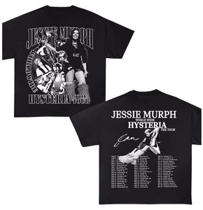 T-Shirt Jessie Murph B&W Tour, 2025 Tour Musik Sad Girl Konzert Tee - Bild 1 von 1