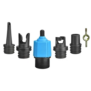 4 Nozzles SUP Pump Adapter for Inflatable Boat Air Valve Adaptor Hose - Bild 1 von 10