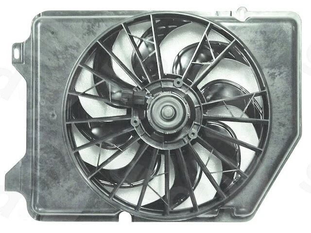 Left Auxiliary Fan Assembly 75ZQPJ46 for Ford Taurus 1991 1992 1993 - Изображение 1 из 1
