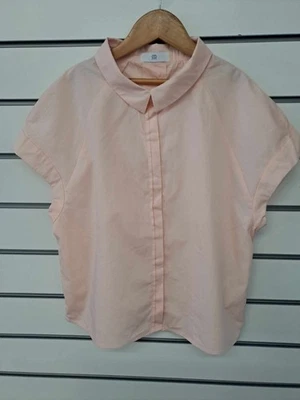 BLUSA MUJER LA REDOUTE ROSA MANGA CORTA TALLA 10 (REF 730) Foto 1 de 2