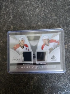 2012-13 SP Game Used Authentic Fabrics Weiss Versteeg Card# AF2-WV - Picture 1 of 2