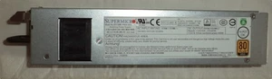 SUPERMICRO PWS-406P-1R - 400W Nadmiarowy oryginalny zasilacz / część zamienna - Zdjęcie 1 z 3