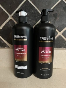 TRESemme AMPLIFIED VOLUME +COLLAGEN INFUSION Shampoo &Conditioner 28oz - Picture 1 of 2