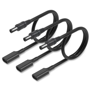 Type C USB-C Female Input to DC 5.5x2.5mm Power PD Charge Cable, 3.28Ft 5V Un... - Picture 1 of 8