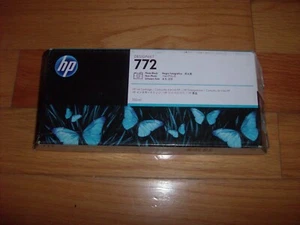 Cartucho negro fotográfico original HP #772 2018 300 ml CN633A Designjet Z5200 sellado - Imagen 1 de 1