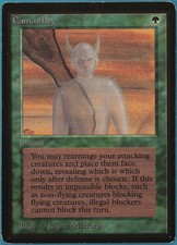 Camouflage Beta PLD Green Uncommon MAGIC GATHERING CARD (ID# 243134) ABUGames