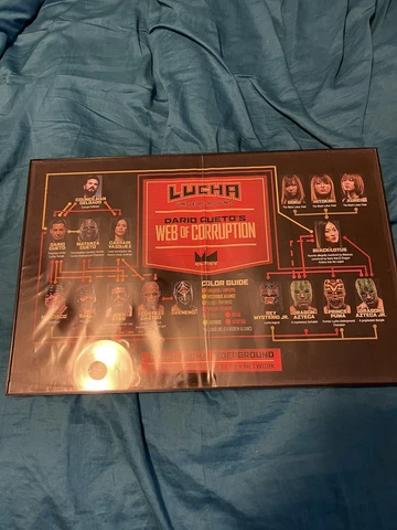 Lucha Underground Web of Corruption 11 X 17 Poster Cover