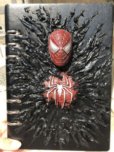 Marvel Amazing Spider-Man Venom Notebook A5 Blank Diaries Minutes Book Journals