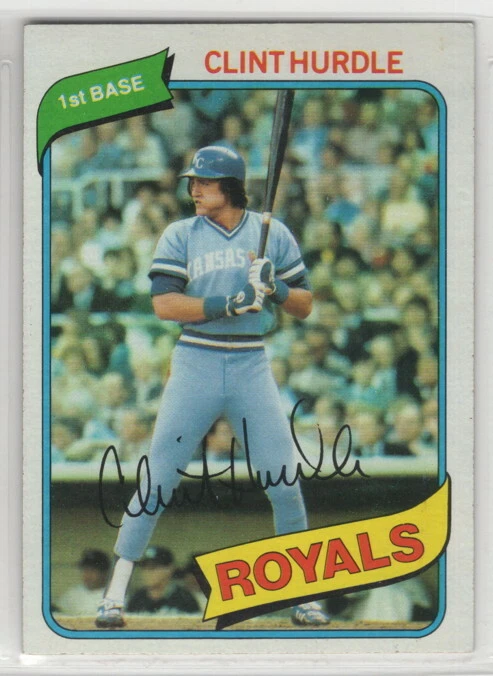 Juego de equipo de béisbol 1980 Topps Kansas City Royals Foto 1 de 1