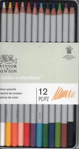 Winsor & Newton: Studio Collection Farbstiftdose (12 Stück) - Bild 1 von 2