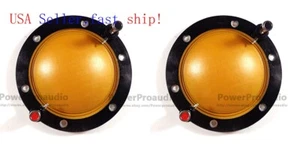 2PCS Replacement Diaphragm For PRV Audio D4500Ph Phenolic Horn 8ohm USA - Picture 1 of 4