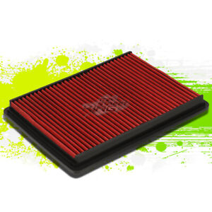 Washable Drop-In Air Filter Red for Jeep Commander Grand Cherokee Liberty 02-10