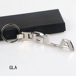 Fit Mercedes Benz GLA200 GLA250 GLA Series Metal Car Keychain Keyring Key Chain