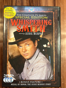 Whispering Smith The Complete TV Series DVD Western 3-Disk Set Audie Murphy NBC