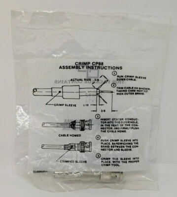 Cambridge Crimp CP88 Connector - Image 1 of 2