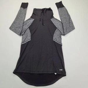 Avia Shirt Womens Small Black Gray Running Comfort Mock Neck Outdoors Ladies - Picture 1 of 7