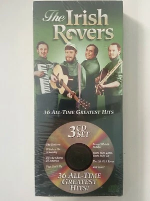 THE IRISH ROVERS - 36 All Time Greatest Hits 3 CD SET 1997 Sealed RARE Long Box - Image 1 of 4