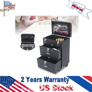 Mehrlagiger Kosmetikkoffer Nagel Tattoo Rollen Multifunktion Trolley Koffer - Bild 1 von 11