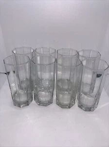 Lote de 8 vasos de té helados transparentes Cristal D'Arques Octime juego de vasos para bebidas - Imagen 1 de 6