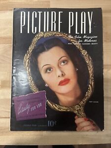 August 1940 Picture Play Magazine Hedy Lamarr
