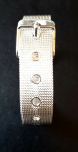 925 STERLING SILVER FILLED 14MM WATCH PATTERNED STRAP STYLE INC FREE GIFTBAG. - Picture 1 of 8
