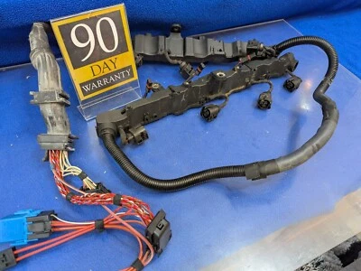 BMW 550i X5 2008-15 válvula de inyección de combustible inyector enchufe arnés de cables fabricante de equipos originales 7608387 Foto 1 de 4