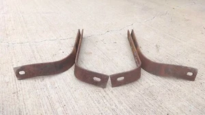 1954 Ford Fairlane FRONT BUMPER BRACKETS Original Pair - Picture 1 of 8