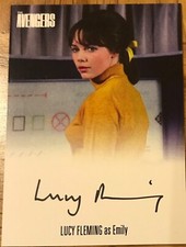 THE AVENGERS COMPLETE COLLECTION SERIES 1: AUTOGRAPH CARD: LUCY FLEMING AVLF1