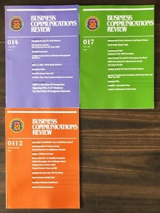 2001 Business Communications Review Magazine - (Apr, Jul, Dec) Lot of 3 - Picture 1 of 2