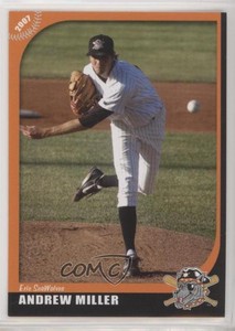 2007 Grandstand Erie SeaWolves Andrew Miller #51 Rookie RC